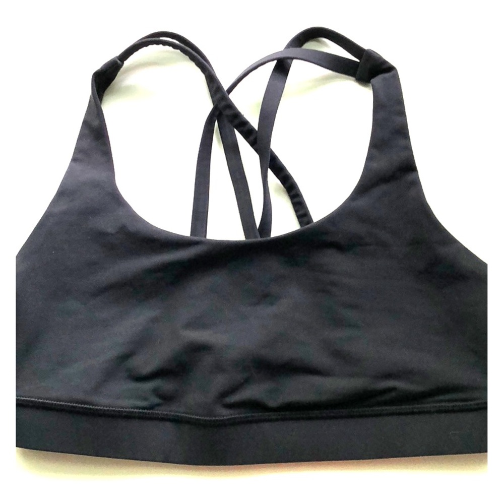 Lululemon Black Energy Bra H20